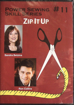 ''ZIP IT UP'' - Power Sewing Skill Series #11, Instructional Sewing DVD
