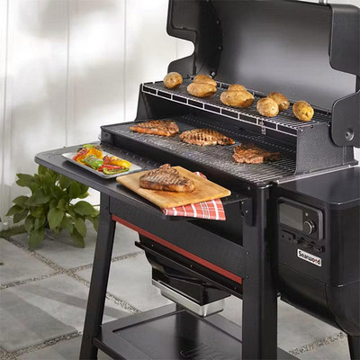 HOT SALE! Weber 3400109 Searwood XHOL 600 Pellet Front Table 36'' Steel Shelf kit