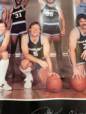 1982 Spot-Bilt poster baseball players basketball players GEORGE BRETT Rare