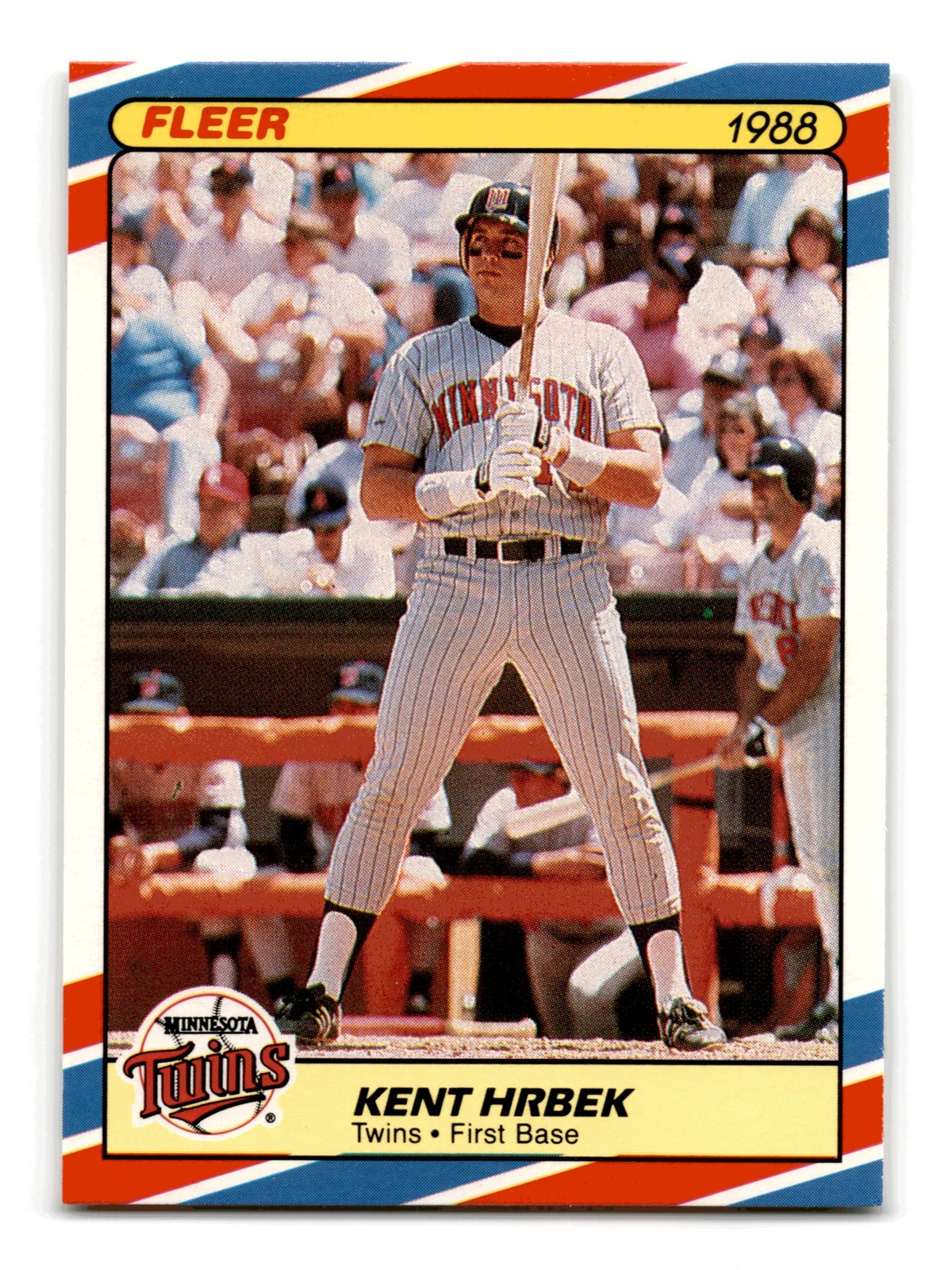 Kent Hrbek 1988 Fleer SuperStars #17 Minnesota Twins NM-MINT