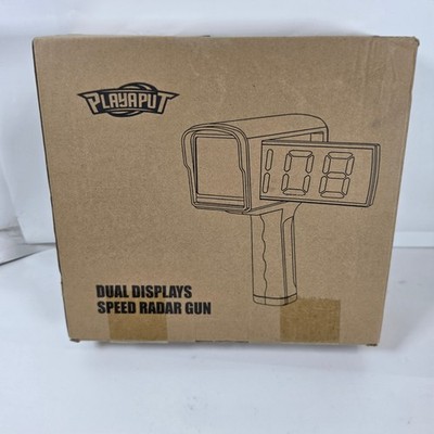 PLAYAPUT Baseball Pitching Radar Gun Dual Display Speed Training PPSR8888 NEW