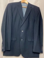 PRONTO UOMO Blazer Suit Sport Coat 46 X-Long Black
