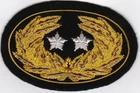 Civil War Slouch Hat Insignia - Major General's Large