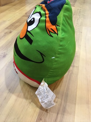 MLB Boston Red Sox Wally Green Monster Mascot Pillow Plush stuffed Collectibles - Picture 7 of 11