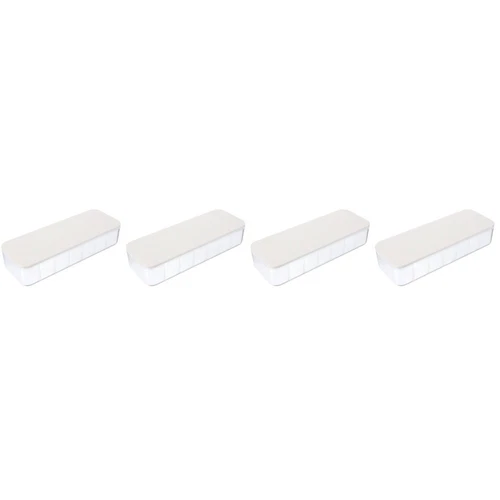  4 Pack Cable Management Box Cord Organizer Case Desktop Organiser