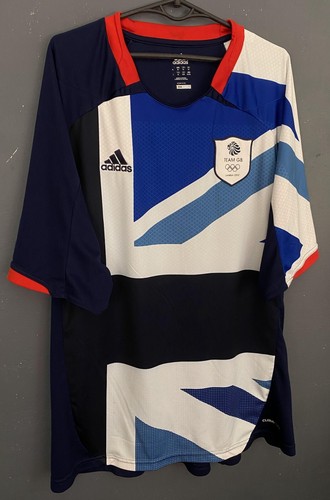 MEN'S GREAT BRITAIN NATIONAL 2012 OLYMPIC SOCCER FOOTBALL SHIRT JERSEY SIZE XL - Picture 3 of 11