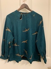 Mulberry Silk Top Blouse Outwear NWT XL 357