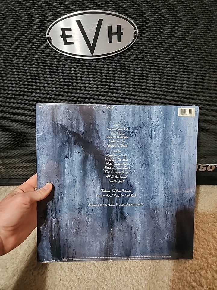 Bon Jovi New Jersey Lp Vinyl OG 1988 1st Press SEALED W/Hype EX/Mint - Image 2 of 4