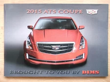 2015 Cadillac ATS book brochure press kit magazine no CD/DVD or USB printed only
