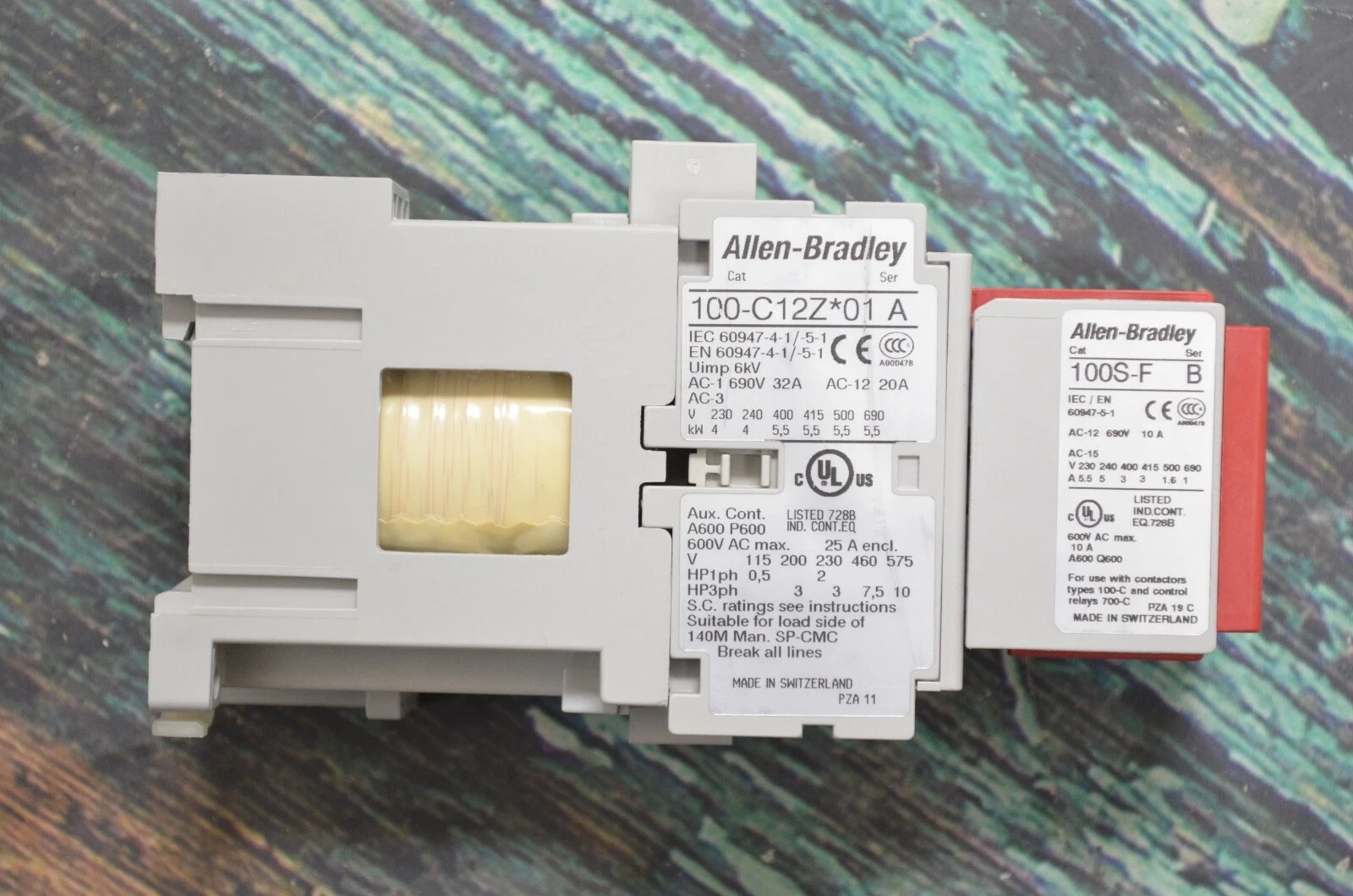 Allen Bradley 100-C12ZZJ0 24VDC Coil 100-C12*10 Tested Good W/100S-F - thumbnail 6