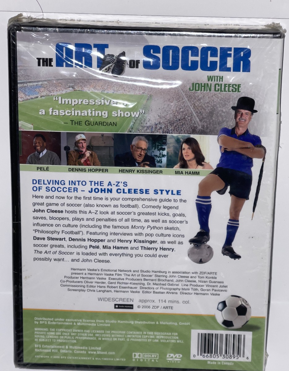The Art of Soccer with John Cleese - DVD - NEW SEALeD