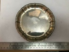 ARGENTO Vassoio Sottobicchiere PIATTO Argento 800 di IAHNE 80g