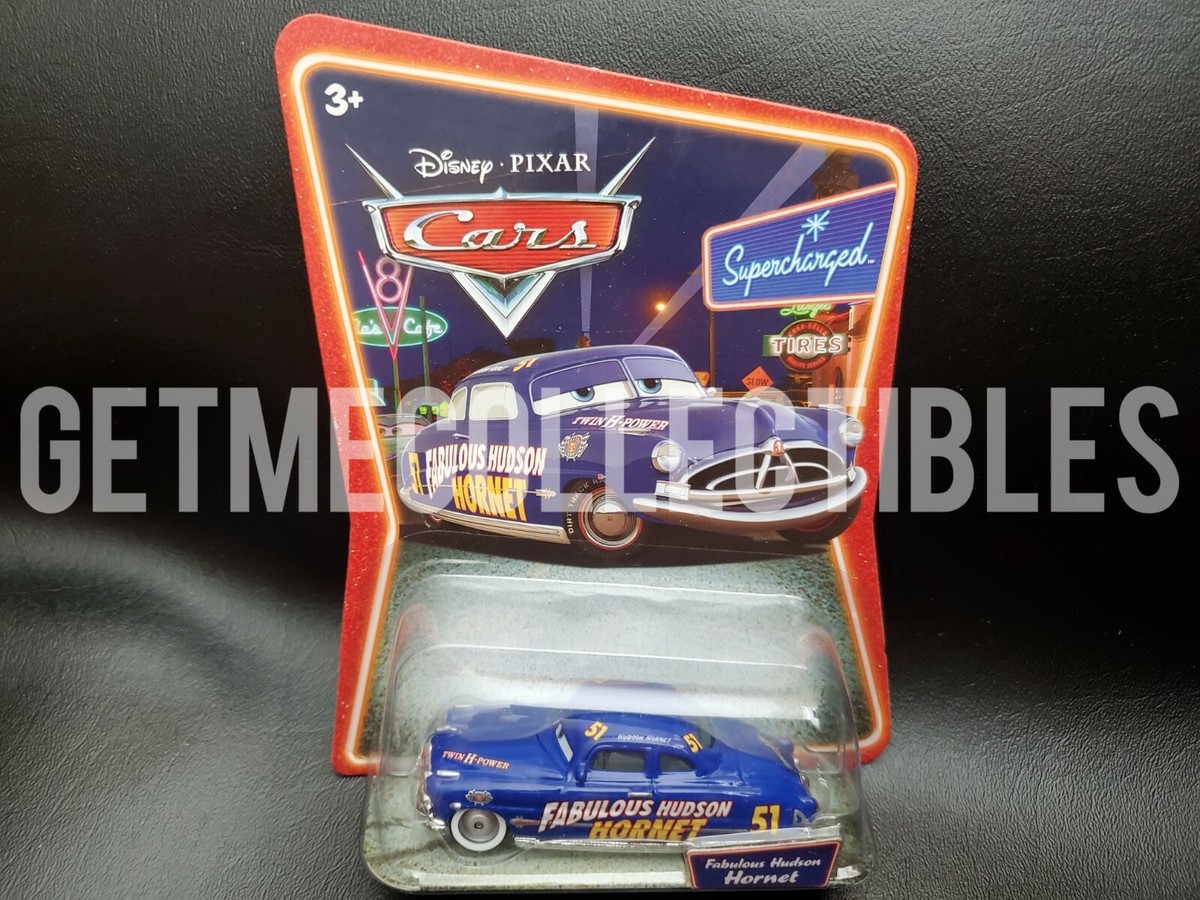 DISNEY CARS SUPERCHARGED FABULOUS HUDSON HORNET MATTEL K4588