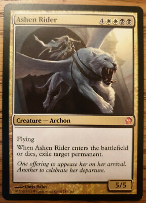 mtg magic ashen rider ENGLISH FRENCH cavalière cendreuse 3 available | eBay