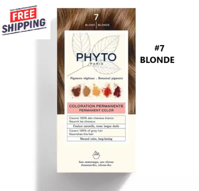 Phyto PhytoColor Permanent Color Enriched with Botanical Pigments Kit #7 BLONDE