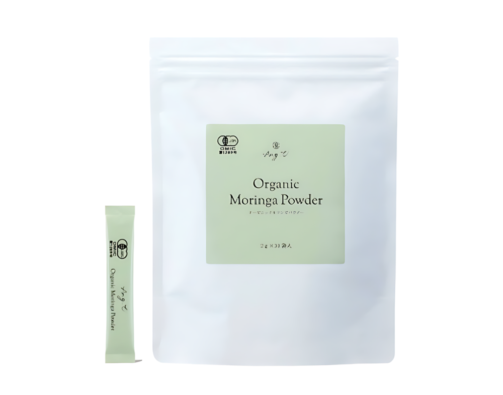 Organic Moringa Powder by Ang.U Cosmetics – Japanese Detox & Nutrition with Tracking