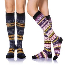 Women's Knee High Wool Socks Winter Thick Thermal Soft Comfy Over Knee Long H...