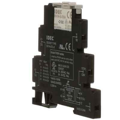 IDEC RV8H-L-D24-C1D2 Relay E-Mech PLC SPDT 6A 24VDC Screw Term RV8 Series Class