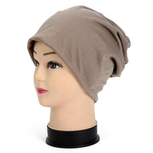 Dünne Schlichte Strickmütze Mit Baggy-Manschette Lässige Totenkopf-Kappe ( - Bild 18 von 41