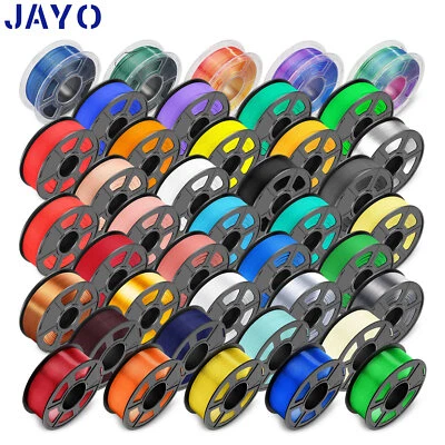 JAYO 1.1KG 1.75MM 3D Printer Filament Glow PLA Matte PLA+ PETG SILK TPU ABS 1KG