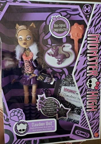 Monster High Clawdeen Wolf Doll Boo-riginal Creeproduction 2022 New Mattel