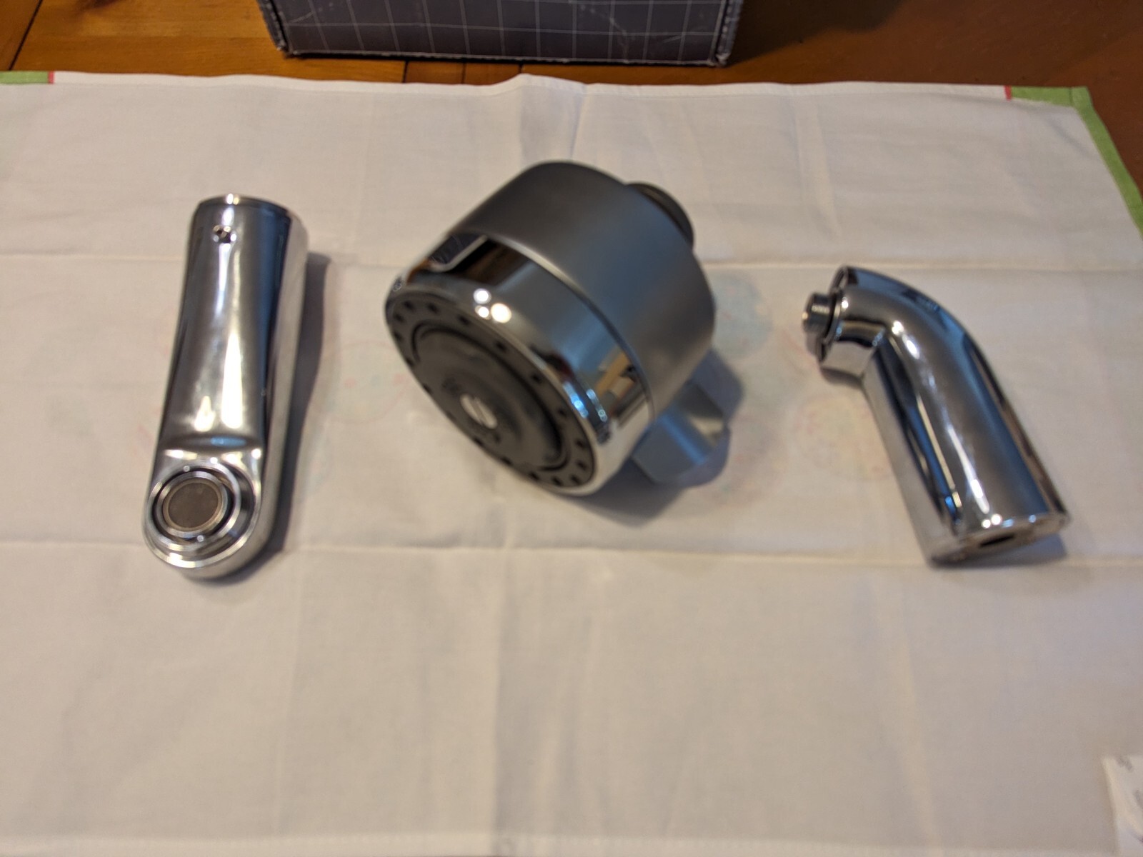 HANSGROHE AKTIVA SHOWERHEAD & Tub faucet KIWA POLISHED CHROME & Brushed