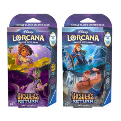 Disney Lorcana Ursula's Return Starter Deck New Set of 2 new