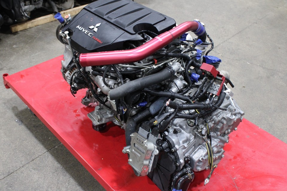 2009-2015 MITSUBISHI EVOLUTION EVO X MOTOR RALLIART 2.0L 4B11 TURBO ...