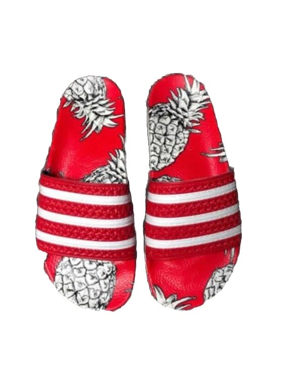 Adidas Rare Slides Adilette Donna Ananas Italia Taglia 8