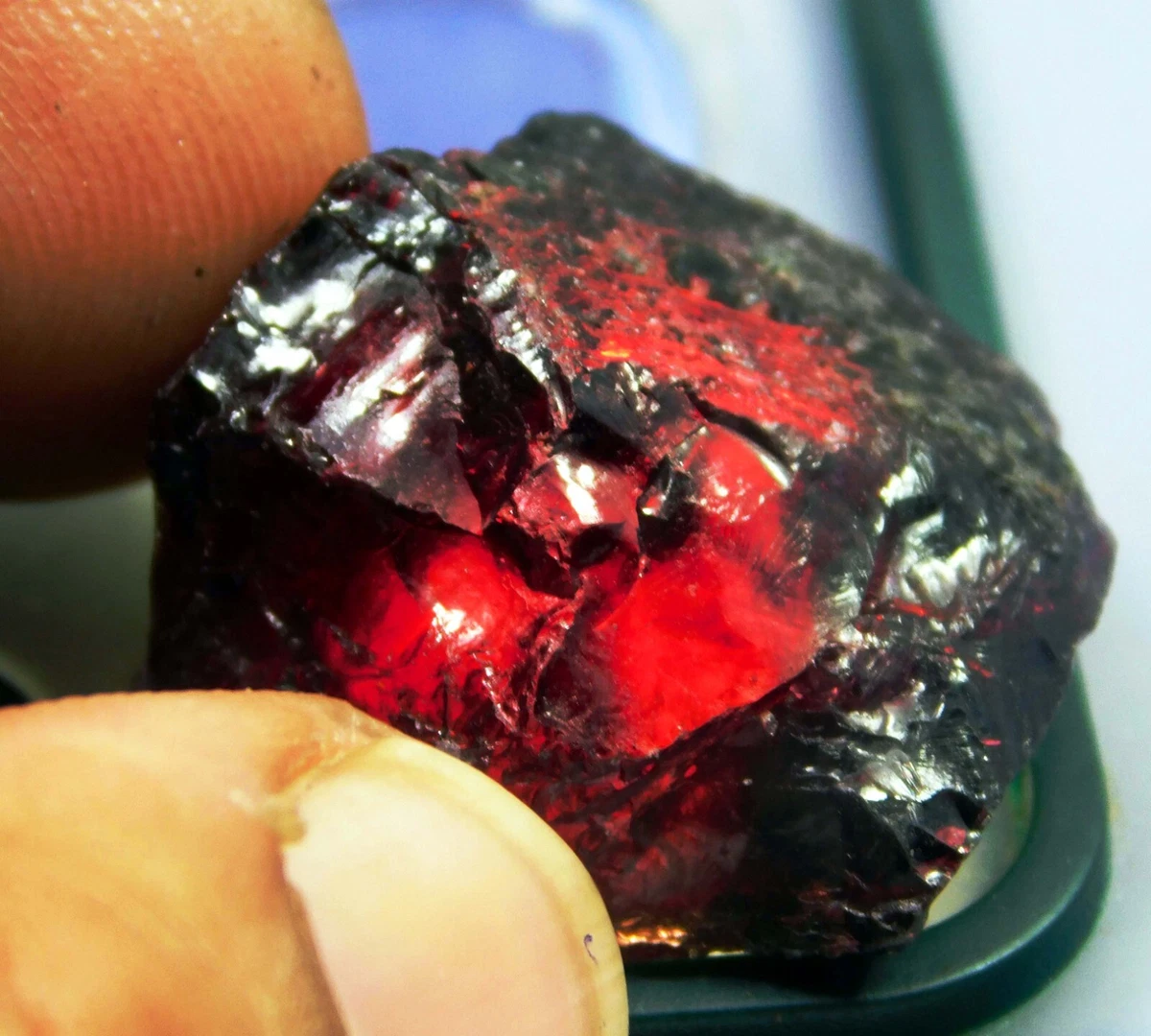 Fire red hotsell opal