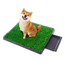 COZIWOW Indoor Puppy Pee Pad Dog Potty Pad Mat Grass Home Pet Training Toilet