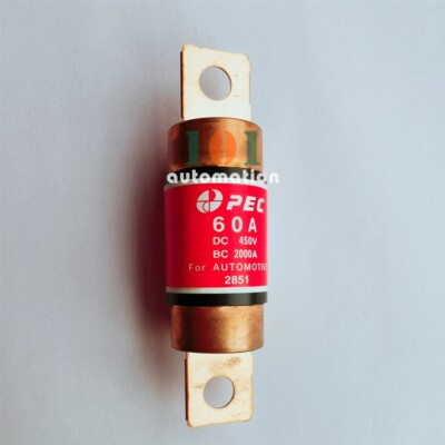 1PCS New For PEC 60A New Energy High Voltage Automotive Fuse DC450V BC2000A