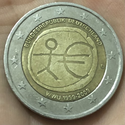 2 Euro Bundesrepublik Deutschland Wwu 1999 Bis 2009 Wert 2 Euro Gedenkmünze Bundesrepublik Deutschland WWU 1999-2009 | eBay