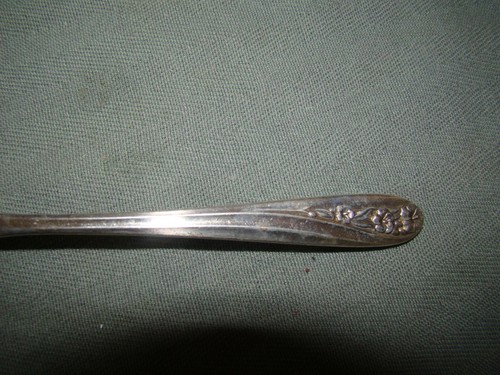 INTERNATIONAL TRADITION STERLING SILVER DESIRE TEASPOON NO MONOGRAM - Picture 3 of 3