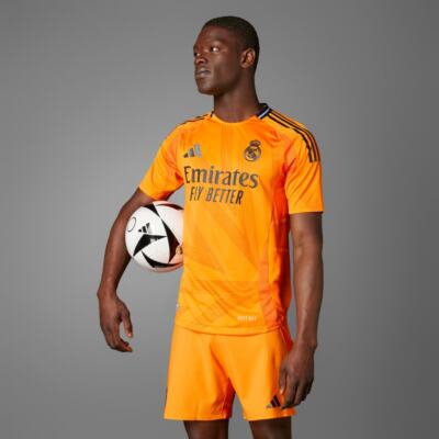 Adidas Real Madrid 2024/25 Authentic Away Jersey Kit Men's Size