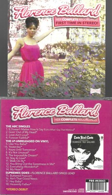 FLORENCE BALLARD-HER COMPLETE RECORDINGS-FIRST TIME IN STEREO-IMPORT CD