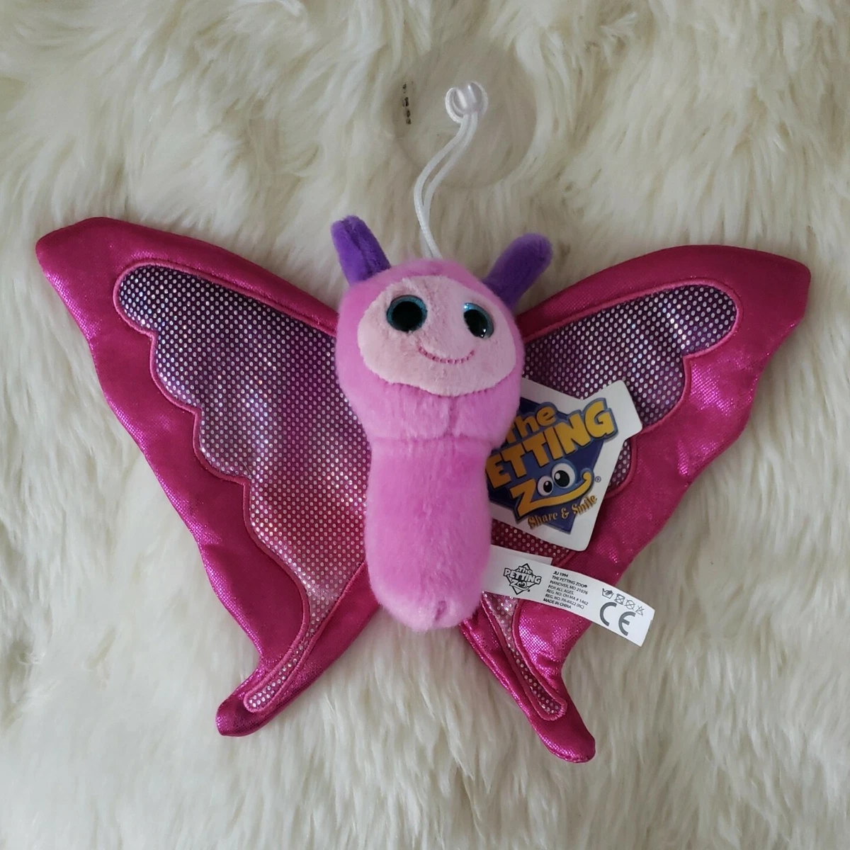 Pink butterfly plush 2025