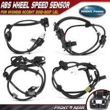 4Pcs Front & Rear Side ABS Wheel Speed Sensor for Hyundai Accent 2012-2017 1.6L