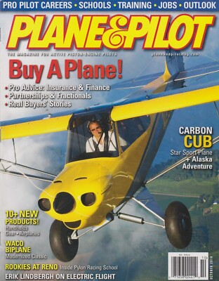 Plane & Pilot (Oct 2010) Buying a Plane, Carbon Cub, WACO YMF-5D, Reno Race