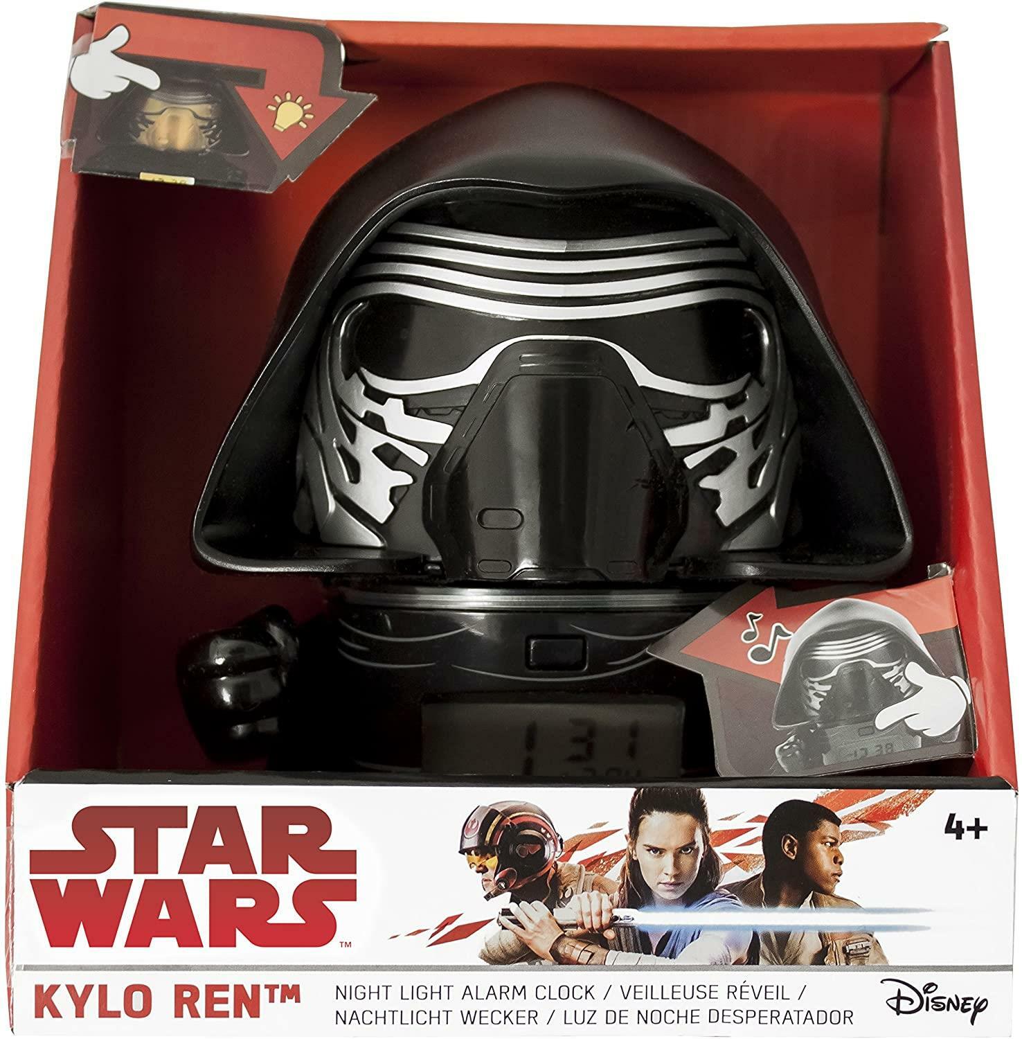 BulbBotz Star Wars The Last Jedi Kylo Ren Kids Night Light Alarm Clock 2021388