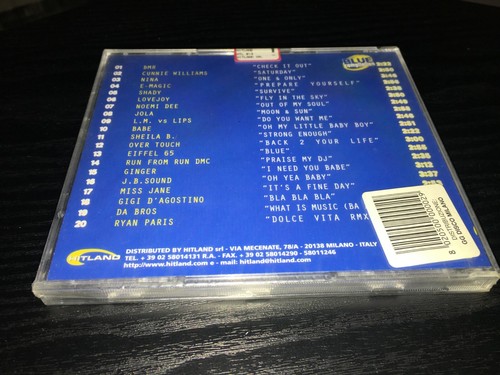BLUE COMPILATION CD SIGILLATO GIGI D'AGOSTINO EIFFEL 65 SHEILA B RYAN PARIS NINA - Foto 2 di 2