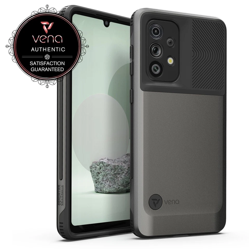 Funda delgada híbrida a prueba de golpes Vena [Outcross] de doble capa para Samsung Galaxy A33 5G