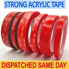 DOUBLE SIDED TAPE Heavy Duty 3M, Extra Strong Double Sided Sticky Mounting Tape