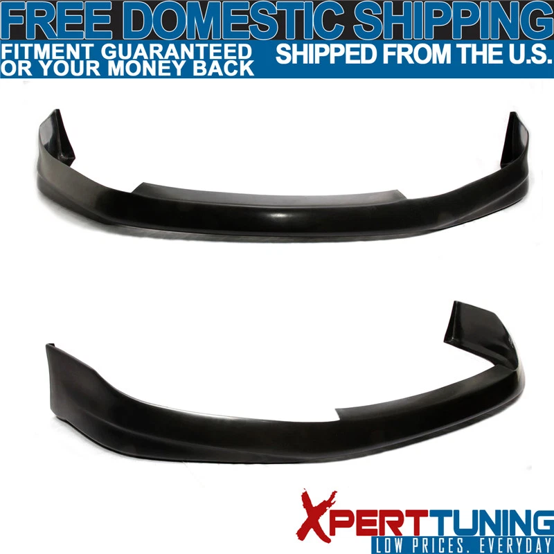 Fits 2006-2007 Honda Accord 2Dr Front Bumper Lip Spoiler Bodykit HF-P Style PU Foto 4 de 4
