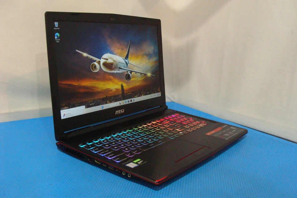 MSI GL63 9SDK 15.6'' FHD i7-9750H 2.6GHz 16GB 512GB/1TB GTRX 1660 Ti Battery 91% - Image 2 of 4