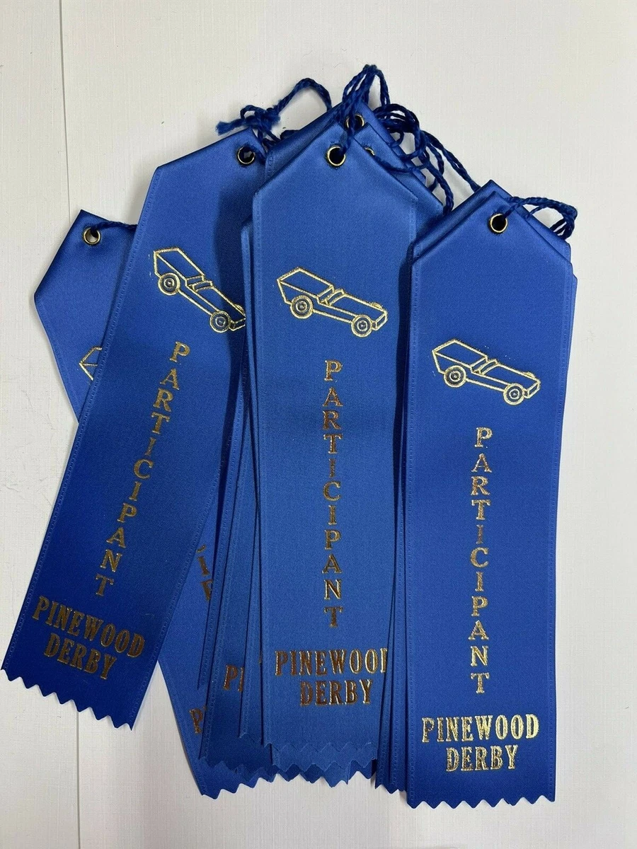 Pinewood Derby Ribbons