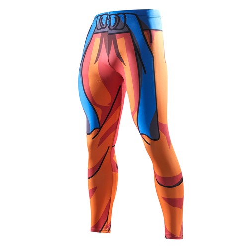 Leggings da uomo compressione Superhero Pro strato base palestra pipistrello termico lunga corsa - Foto 54 di 74
