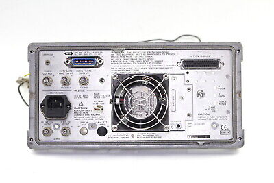 Hewlett Packard HP 8590A Spectrum Analyzer back panel | eBay Hewlett Packard HP 8590A Spectrum Analyzer back panel | eBay