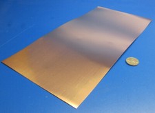 110 Copper Sheets Soft Annealed 0.0100" Thick x 6" Wide x 12" Long, 2 Units