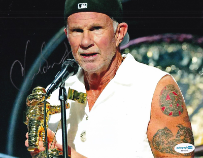 CHAD SMITH signed (RED HOT CHILI PEPPERS) autographed 8X10 photo